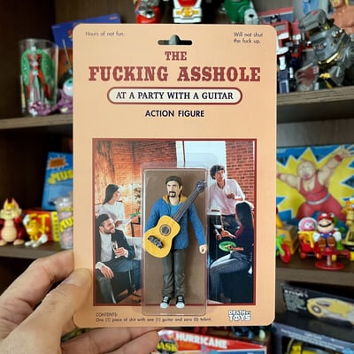 Guitar at party (one of a kind)