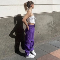 White Lace Backless Tank Top - Thumbnail 4