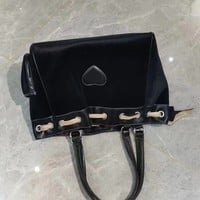 Vintage 90s Velvet Embroidery Tote Bag - Thumbnail 7