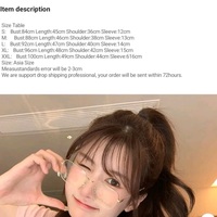 Cat Print Cropped Short Sleeve T-shirt  - Thumbnail 8