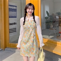 Puff Cropped Long Sleeve Cardigan  - Thumbnail 3