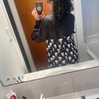 Puff Ruffle Collar Long Sleeve Blouse  - Thumbnail 5