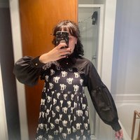 Puff Ruffle Collar Long Sleeve Blouse  - Thumbnail 6