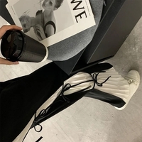 Chic Bowknot Wide Leg Pants - Thumbnail 1