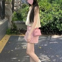 Sweet Floral Knit Vest Tank Top - Thumbnail 1