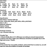 Rose Trim Tube Top - Thumbnail 9