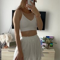 Chiffon Pleated Mini Skirt - Thumbnail 8