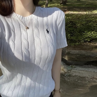 White horse embroidery short sleeve shirt  - Thumbnail 3