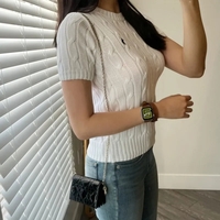 White Horse Embroidery Short Sleeve Shirt  - Thumbnail 2