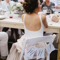 Spaghetti Straps A-Line Sash Bodice Wedding Dresses with Ruffle Skirt  - Thumbnail 1