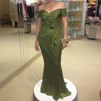 Olive green mother of the bride dresses sheath 