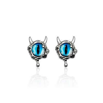 Demon eye earrings