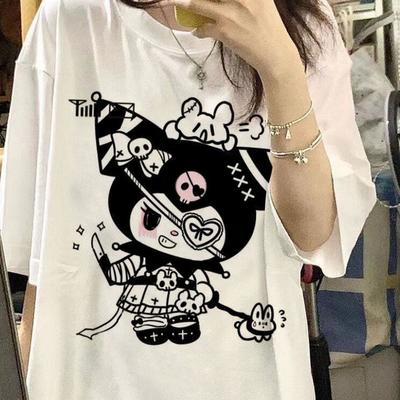 Kuromi print oversize tee - Thumbnail 2