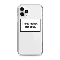 Free Shipping-"I NEED MONEY, NOT BOYS" PHONE CASE - Thumbnail 2