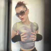 Free Shipping-Y2K DOT TOP - Thumbnail 1