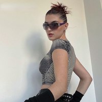 Free Shipping-Y2K DOT TOP - Thumbnail 2