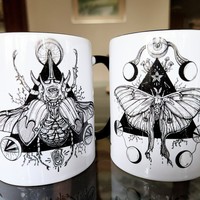 "Luna Moth" Mug - Thumbnail 1