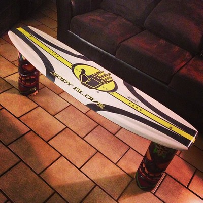 Wake Board Tiki Table