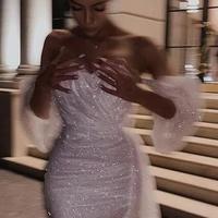 Sexy Sequin Short Prom Homecoming Dress - Thumbnail 3