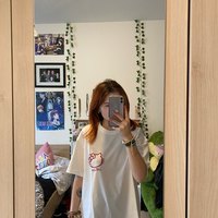 Loose Kitty Cat Anime Short Sleeve T-shirt  - Thumbnail 7