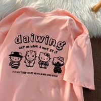 Loose Kitty Cat Anime Short Sleeve  - Thumbnail 2