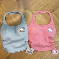 Kitty Cat Backless Tank Top - Thumbnail 3