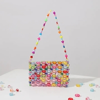 Jelly Heart Bead Handbag  - Thumbnail 2