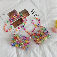 Jelly Heart Bead Handbag  - Thumbnail 3