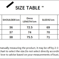 White Ruffle A-Line Chiffon Long Sleeve Flare Dress  - Thumbnail 8