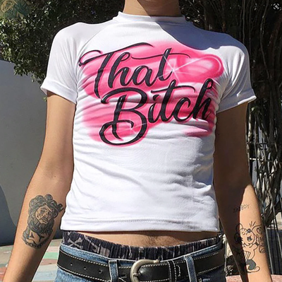THAT BI*CH CROP TOP