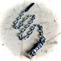 Leather Hard-Chain Belt - Thumbnail 3
