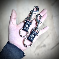 Studded Keyring Fob - Thumbnail 3