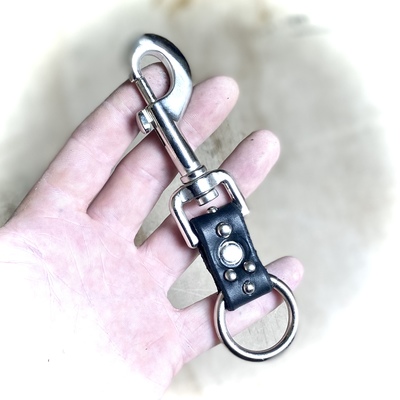 Studded Keyring Fob