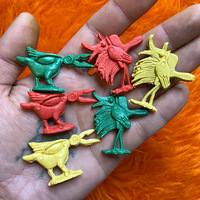 VINTAGE  Bootleg Rubber Tooly Birds - Thumbnail 4