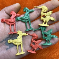 VINTAGE  Bootleg Rubber Tooly Birds - Thumbnail 6
