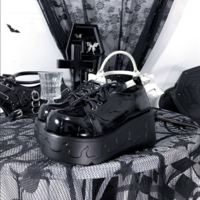 Original Fashion Wing Pink Platform Shoes - Thumbnail 9