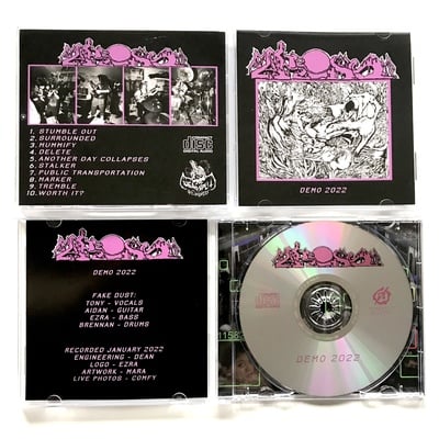 Fake dust demo 2022 cd