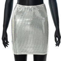 Free Shipping-Y2K SEQUIN SKIRT  - Thumbnail 3