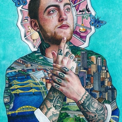 "mac miller" tapestry 