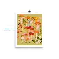 Mossy Mushroom Print  - Thumbnail 1