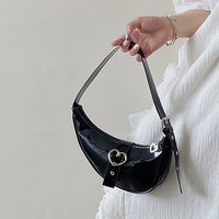 Y2K Crescent Shoulder Bag - Thumbnail 4