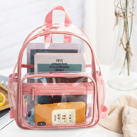 Candy Transparent PVC Backpack - Thumbnail 1
