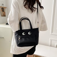 Funny Cartoon Bucket Bag - Thumbnail 2