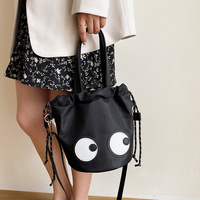 Funny Cartoon Bucket Bag - Thumbnail 3