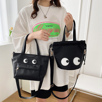 Funny Cartoon Bucket Bag - Thumbnail 1