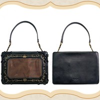 Picture Frame Japanese Retro Elegant Girl Women Cute Shoulder Messenger Bag - Thumbnail 9