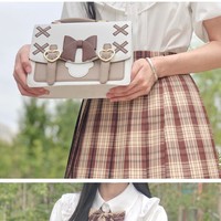 Cross Bag Bow Cute Messenger Student School Bag - Thumbnail 1