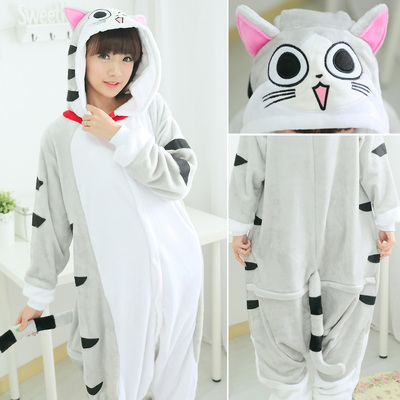 Dinosaur crocodile cat one-piece pajamas