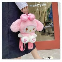 Japanese Anime Cartoon Plush Backpack  - Thumbnail 5