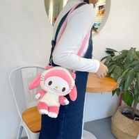 Japanese Anime Cat Plush Backpack  - Thumbnail 4
